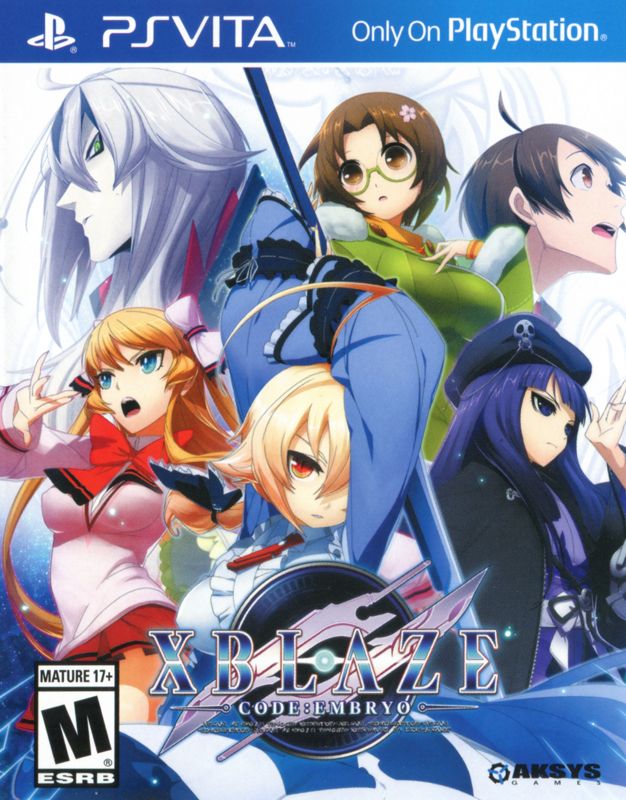 XBlaze Code: Embryo box art for Playstation 3